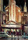 Broadway Canvas Paintings - Broadway Premiere